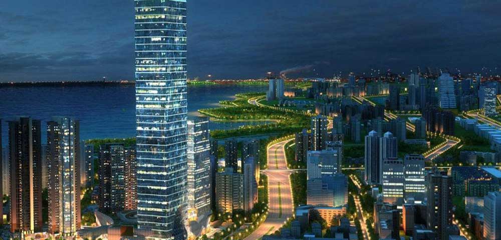 深圳濱河時代亞朵S酒店外景